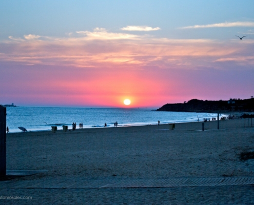 chiclana sunset photo