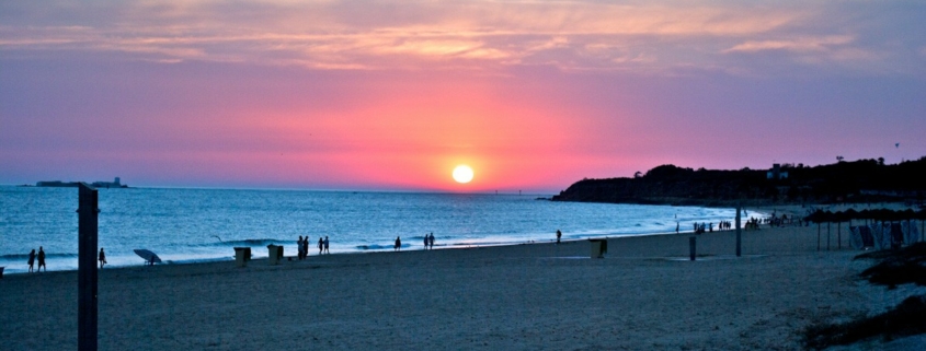 chiclana sunset photo