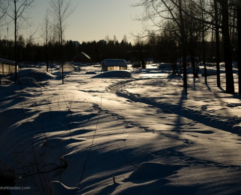 sunset in vantaa photography