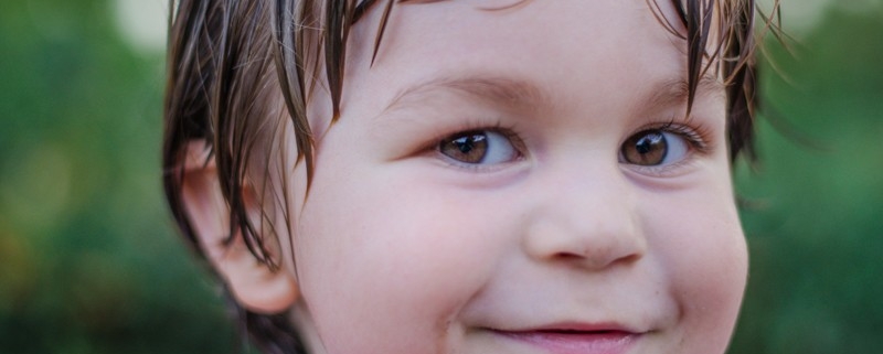 kid close up portrait photo