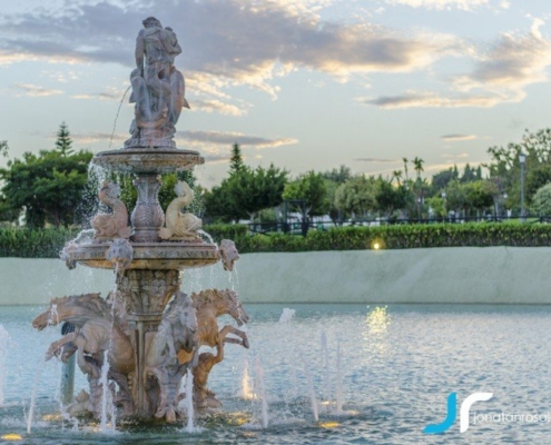 Fountain parque La bateria