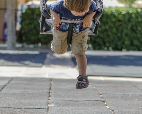 kid having fun photo