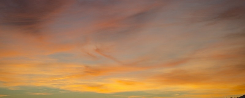 sunset over Torrequebrada