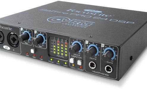 Focusrite Saffire Pro 24 Dsp perspective