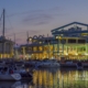 Puerto Marina Benalmadena at night