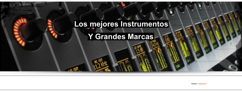 backlinerent.es alquiler de instrumentos y backline