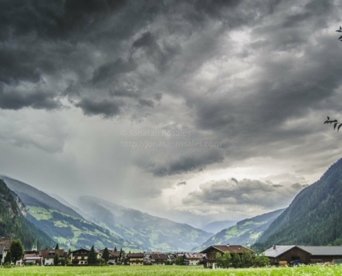 Storm in the Alps - Austria