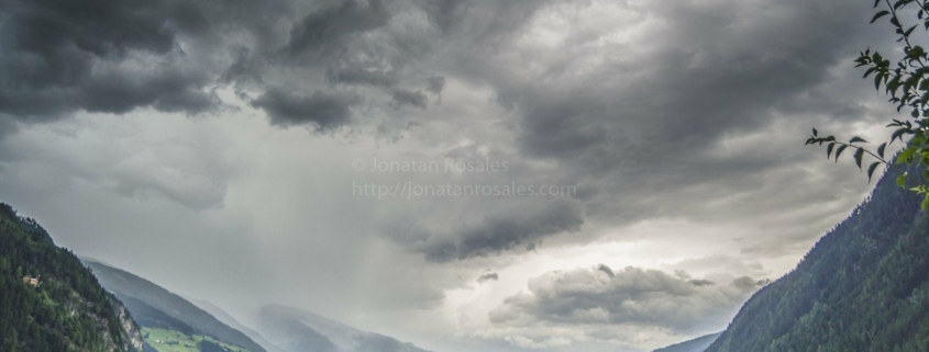 Storm in the Alps - Austria