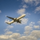 Aeroplane landing - Finnair